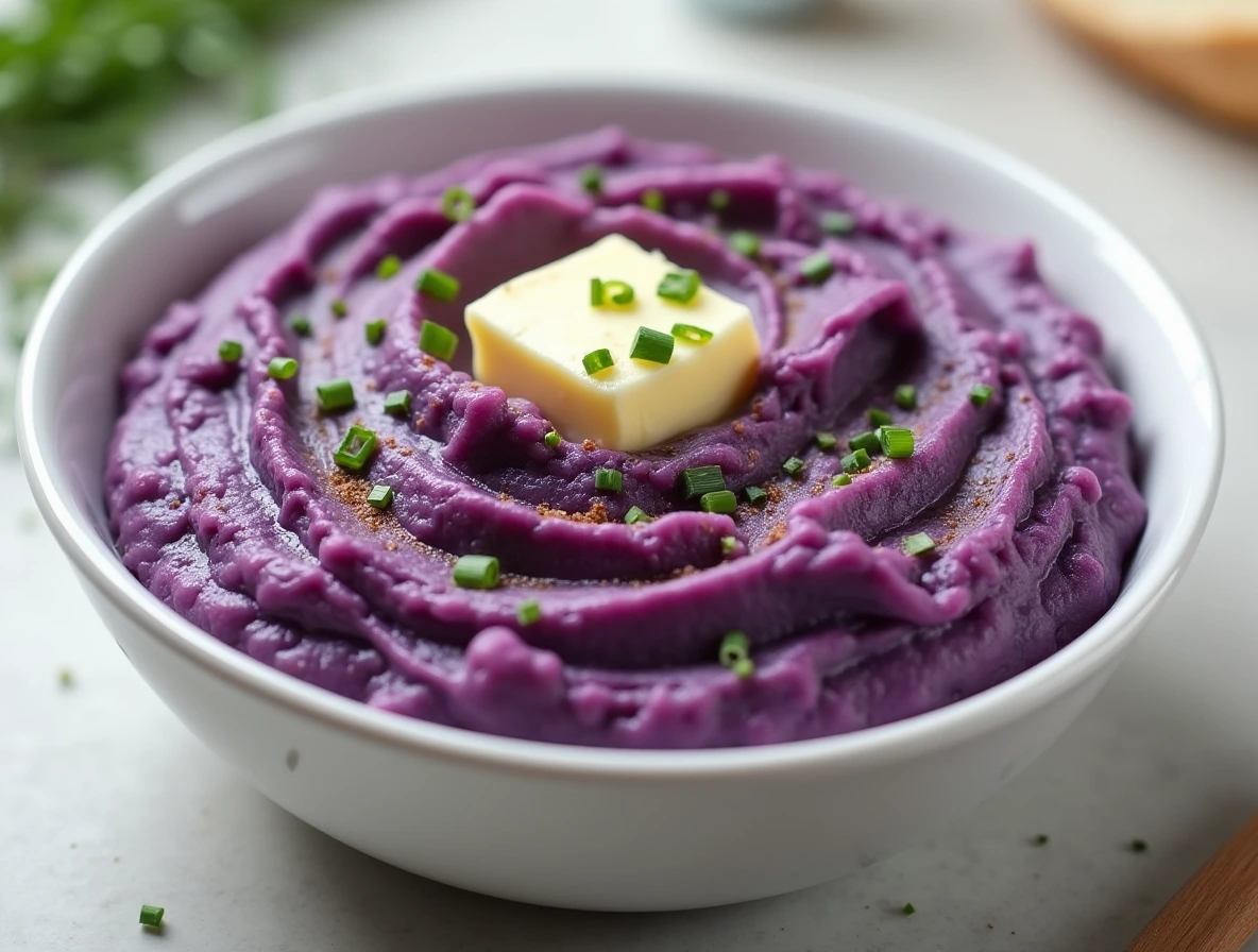 Creamy Mashed Purple Potatoes Creamy Mashed Purple Potatoes