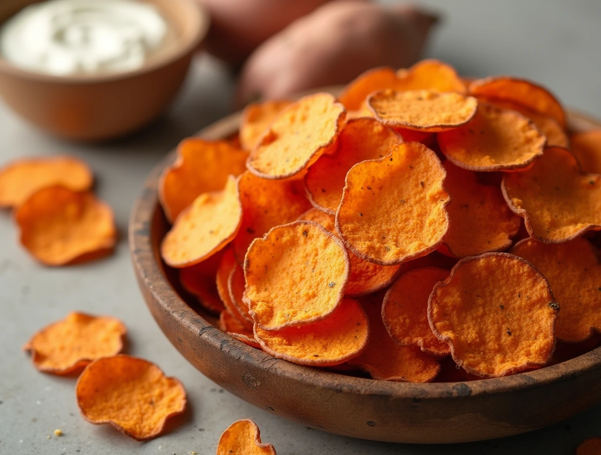 Sweet Potato Protein Chips