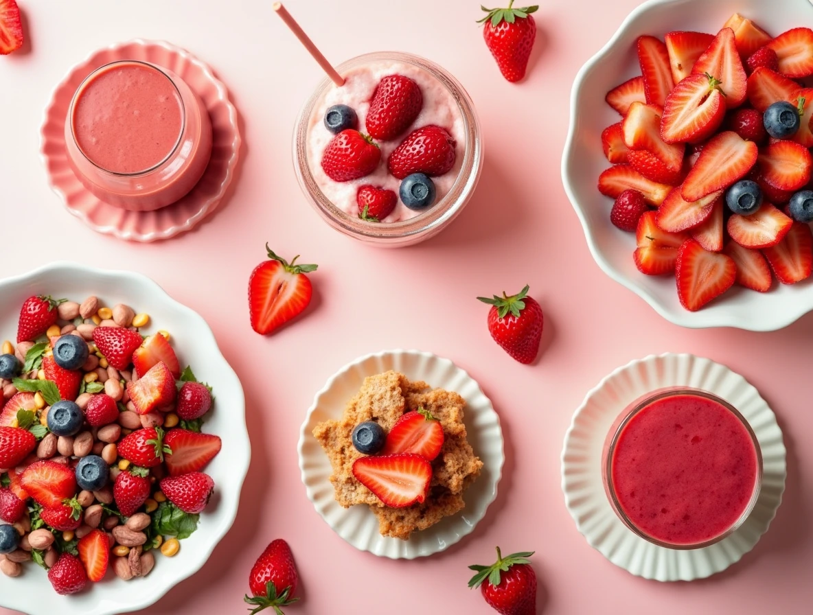 Treats made with Red Fruits