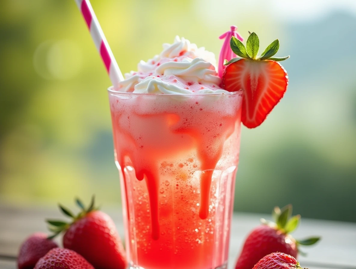 Strawberry Cream Soda